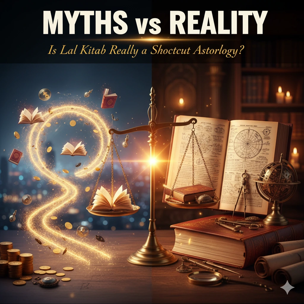 Myths vs Reality: Is Lal Kitab Really a Shortcut Astrology?, Acharya Sakshi Sanjeev Thakur Lal Kitab Astrology, Lal Kitab Report Online, Lal Kitab Benefits