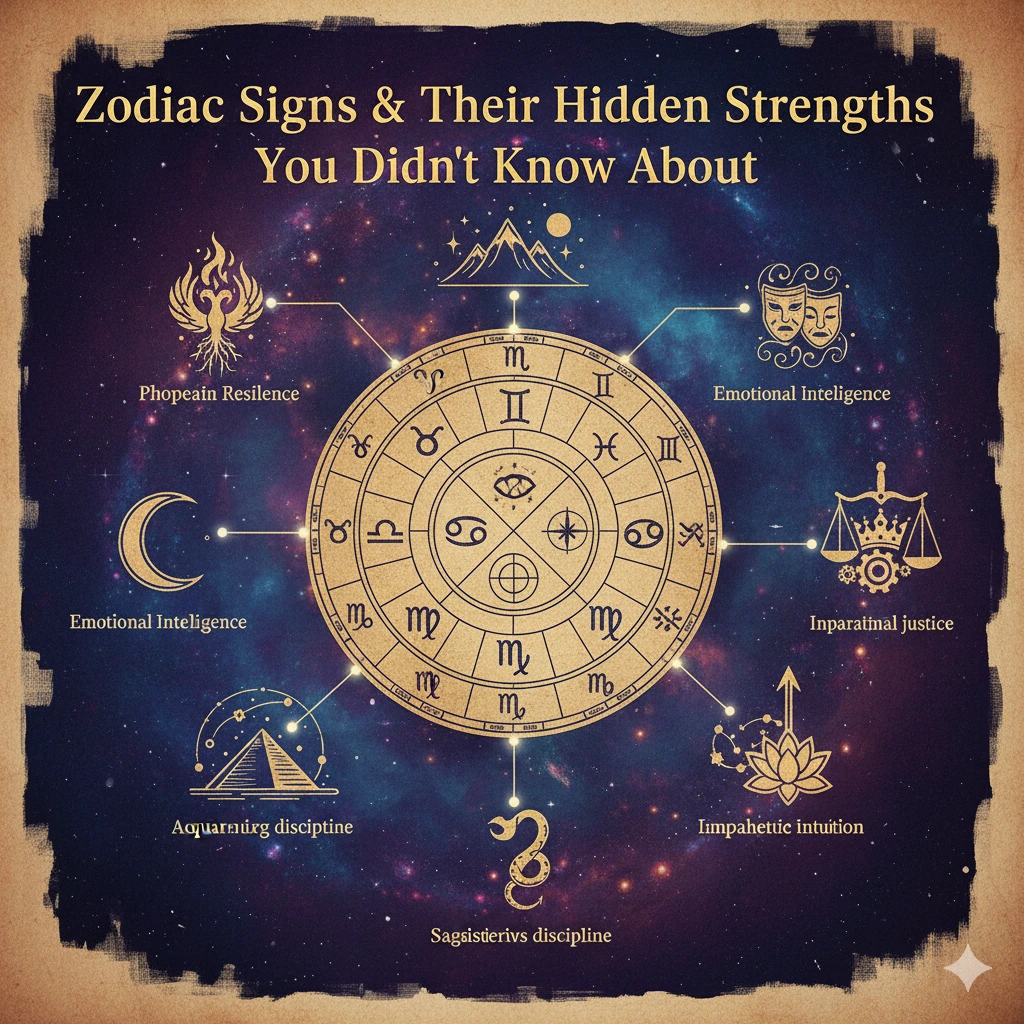 Zodiac Signs and Their Strengths, Zodiac Signs & Their Hidden Strengths You Didn’t Know About