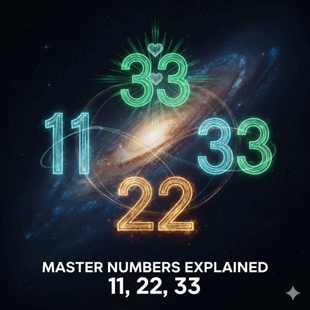 Power of Master Numbers: 11, 22, 33 Explained