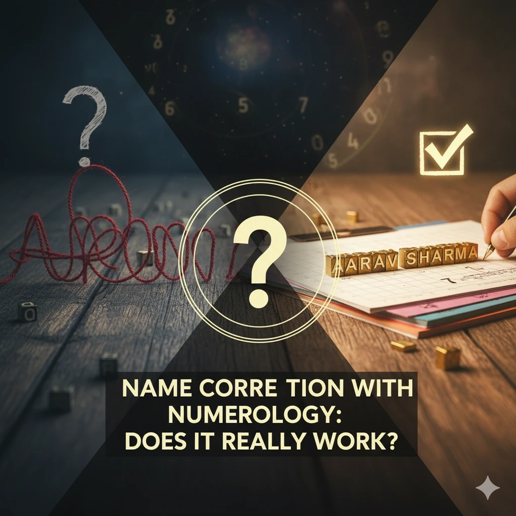 numerology, name correction with numerology, numerology name correction, name correction according to numerology, name correction with acharya sakshi sanjeev thakur