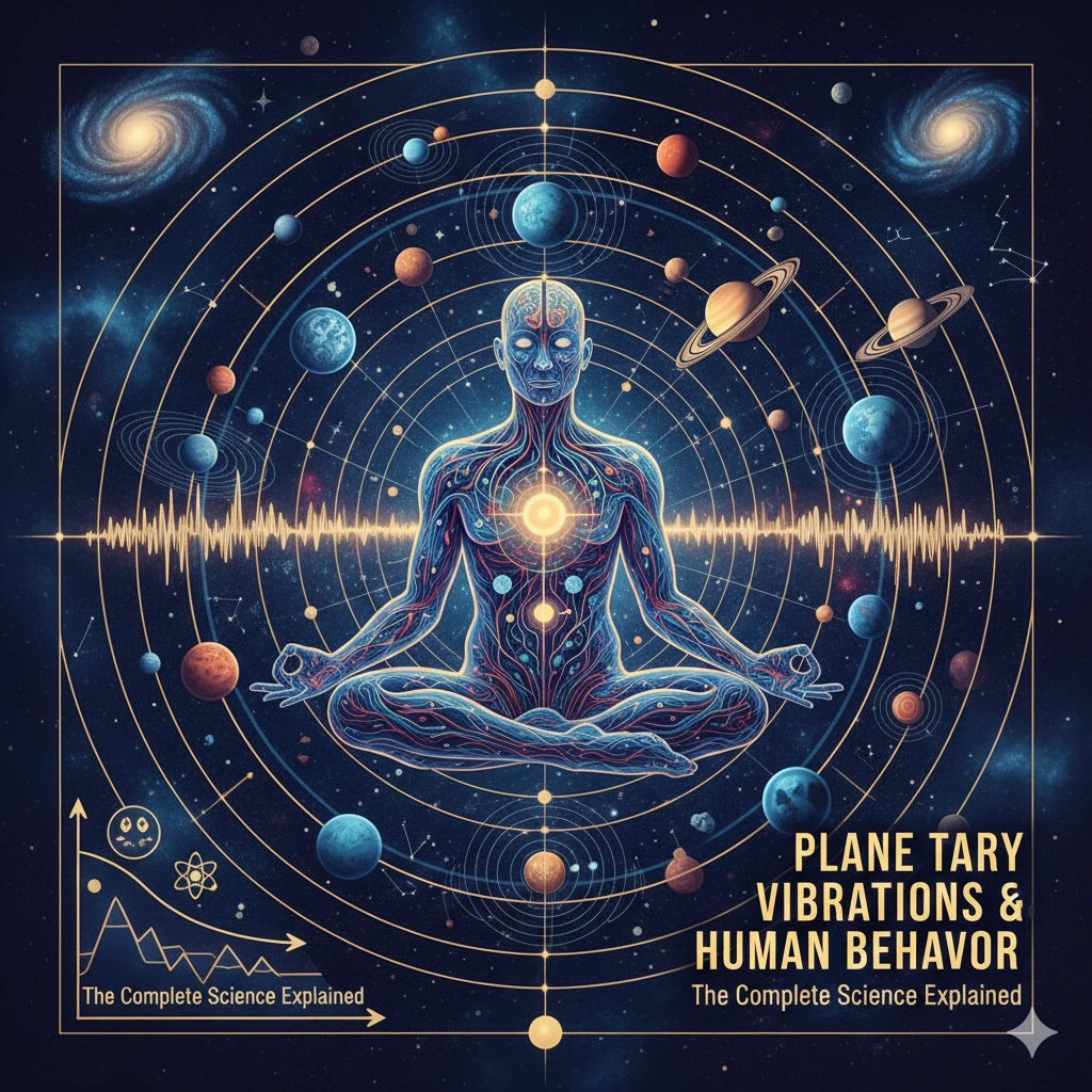 Planetary Vibrations, Astrology Science, Cosmic Energy Influence, Human Behavior Patterns, Ancient Vedic Wisdom