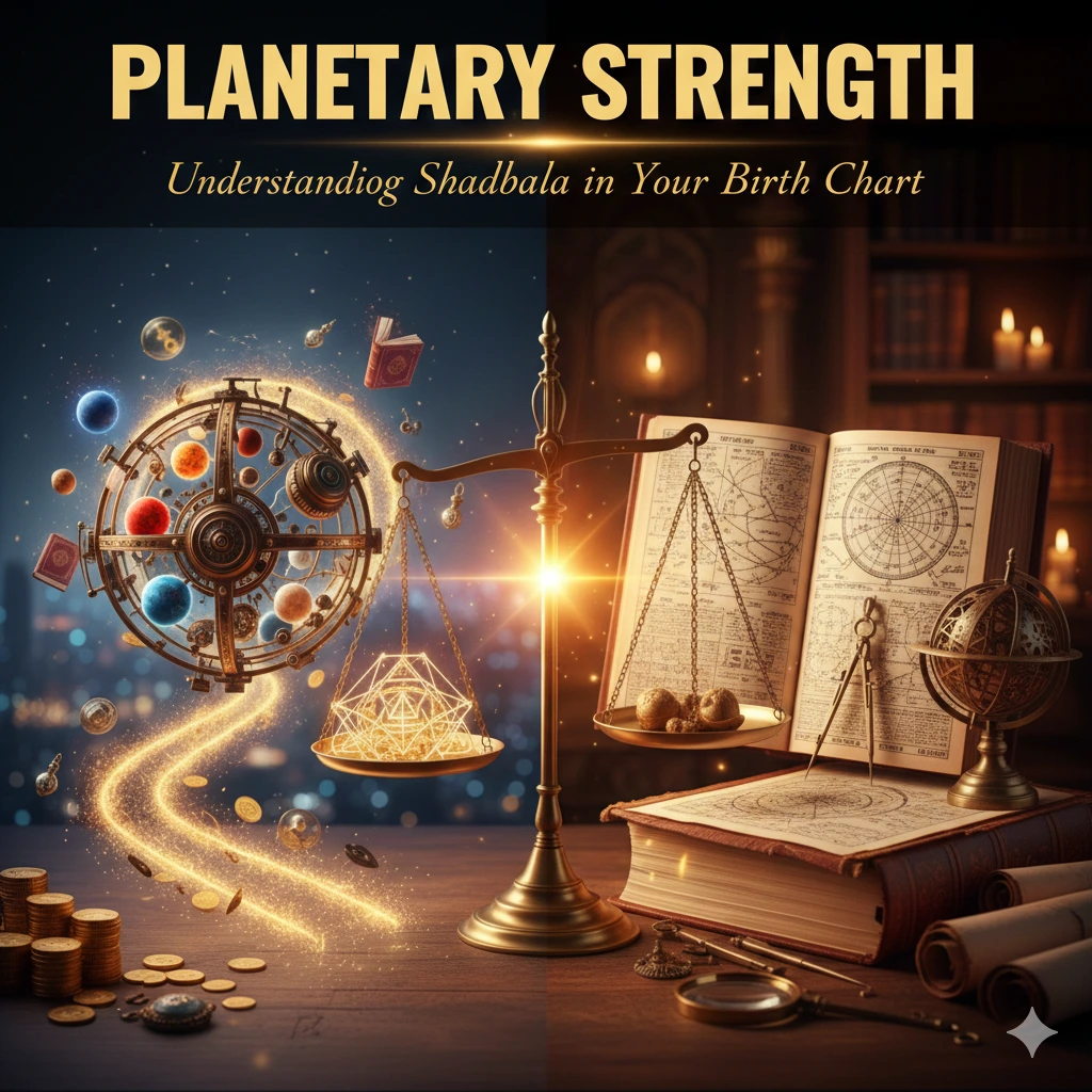 Planetary Strength Understanding Shadbala in Your Birth Chart