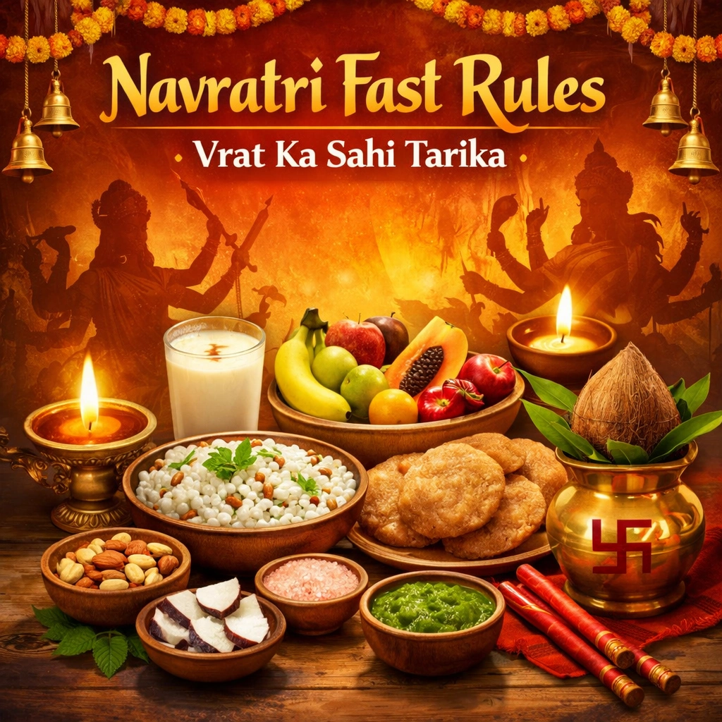 Navratri Fast Rule, Navratri Vrat Ka Sahi Tarika