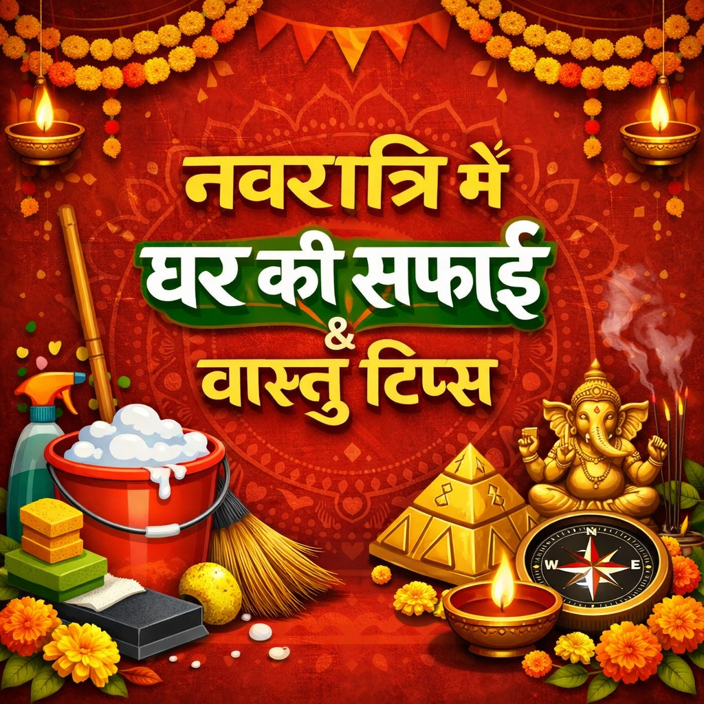 Navratri me ghar ki safai, Navratri vastu tips