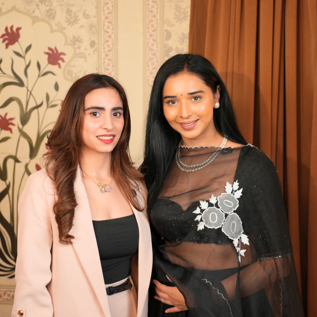 harshita thakur with tanya mittal, tanya mittal